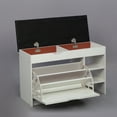 thumbnail image 1 of SOCE012 - Craftsman Shoe Storage bench with Long Bench Seat, 1 of 7