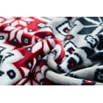 thumbnail image 4 of Elle Home Plush Oversized Throw Blanket - Silky Soft Flannel Fleece, Soft and Cozy, for Bed and Couch - Blizzard Nordic - Size 60" x 70", 4 of 6