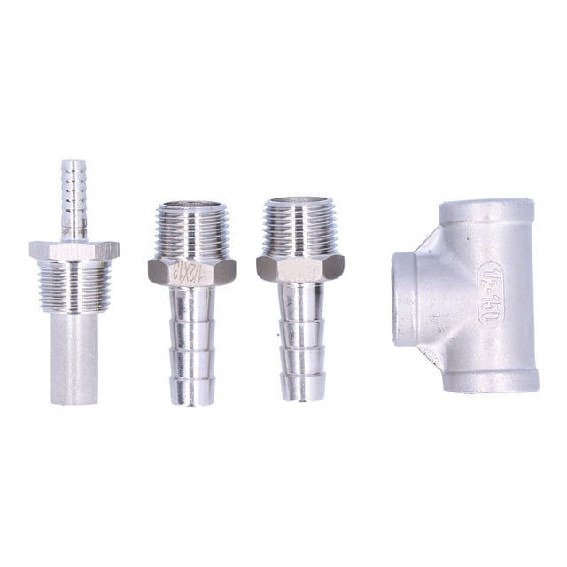 Beer Aerator Kit, Aeration Stone Kit Stainless Steel Easy To Connect Durable To Use Leakproof For Home Brewing