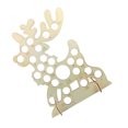 thumbnail image 3 of 1pc Christmas Wood Countdown Board Calendar Notes Reminding Shelf Chocolate Rack Adornment (Elk), 3 of 9