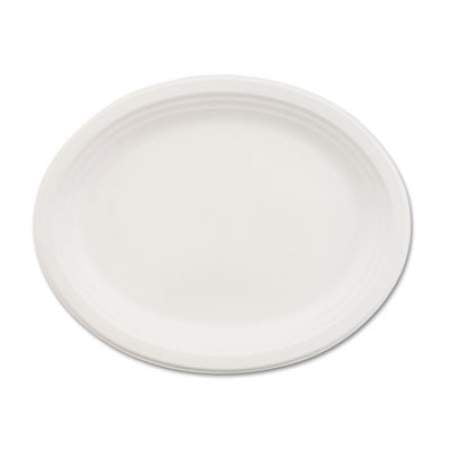 

Chinet Classic Paper Dinnerware Oval Platter 9.75 x 12.5 White 500/Carton (21257CT)