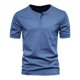 thumbnail image 5 of pstuiky camisetas para hombre, Blusas de cuello redondo, manga corta, transpirables, con botones y diseño informal para hombre ropa de hombre s, 5 of 5