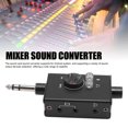 thumbnail image 3 of Mixer Mobile Phone Sound Converter 6.35MM Interface PC Sound Card Mixer Sound Converter for Live Streaming Broadcast Recording, 3 of 7