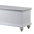 thumbnail image 5 of Linon Whitehurst Cedar Lined Storage Chest with Shiplap Siding in White Wood, 5 of 5