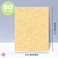 thumbnail image 5 of Cartulina para papelería, pergamino, impresión superfina, 65 libras, 50 hojas, 5 of 5