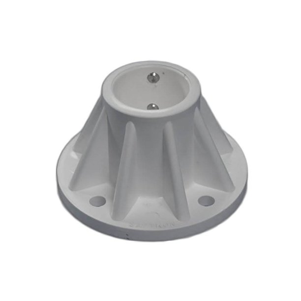 Saftron 3 Inch Surface Mount for 1.9 Inch OD Swimming Pool Ladder or