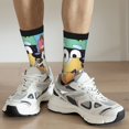 thumbnail image 7 of Saiise Bluey Funny Socks Men Women Adults Novelty Graphic Crew Tube Socks Crazy Design Casual Dress Socks for Sports,Running,Travel, 7 of 7