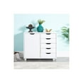 thumbnail image 3 of Naomi Home Drawer Storage Cabinet, White, 5 Drawer with Shelf, 1 Unit, 3 of 11