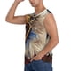 thumbnail image 3 of Fotbe Eagle With USA Flags Men's Camiseta sin Mangas Estampada para Hombres, Playera Casual para Gimnasio, Entrenamiento, Playa-X-Large, 3 of 7