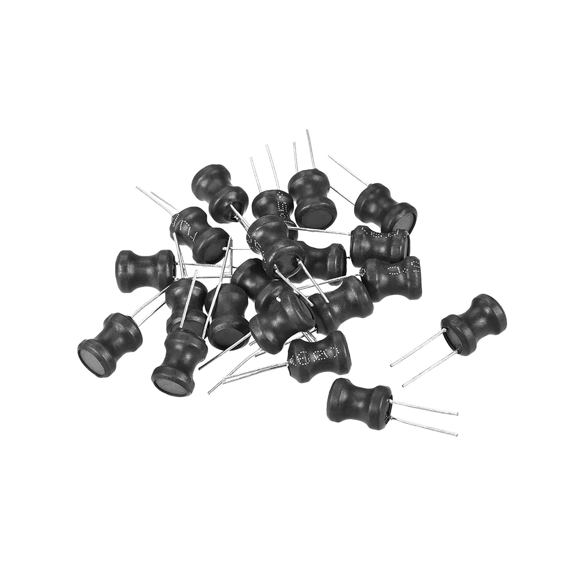 uxcell 10pcs Two Lead 3.3mH 7x10 7mm X 10mm Radial Leaded Power Inductors 20% Tolerance 