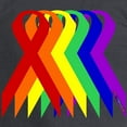 thumbnail image 3 of CafePress - Ribbons For All Long Sleeve Dark T Shirt - Long Sleeve Dark T-Shirt, 3 of 4