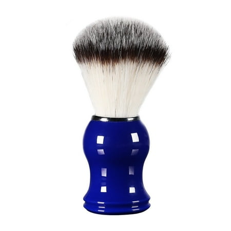 Product Category Shaving Tools Men Shaving Brush with Blue Handle for Barbershop and Beauty Salon Dense Soft Grooming Tool for Facial Care