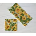thumbnail image 3 of Cotton Sunflowers and Tavern Check Napkins 18"X18", 3 of 5