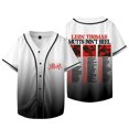 thumbnail image 1 of Leon Thomas Mutts Don't Heel Tour 2025 Chaqueta de béisbol Camiseta Mujer Hombre Camisetas de manga corta con cuello en V, 1 of 6