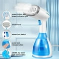 Meidong Handheld Garment Steamer, Portable Fabric Steamer 280ml Big Removable Water Tank