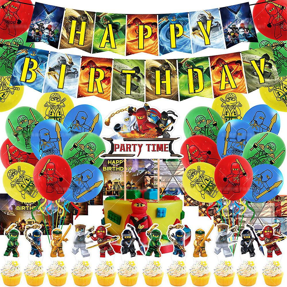 ninjago themed birthday party ideas