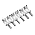 thumbnail image 1 of Pont de Guitare Électrique avec Clé Pièces de Rechange pour Guitare Électrique 6 Pcs, 1 of 7