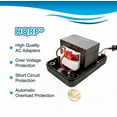 thumbnail image 4 of HQRP 24V AC Adapter Compatible with Orbit Sprinkler System 57040 57096 Watermaster Indoor Irrigation Timers Power Supply Cord, Transformer, ETL Listed, 4 of 7
