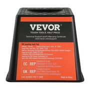 VEVOR Trailer Jack Block, 6000 lbs Capacity per RV Leveling Block, High-quality Polypropylene RV Camper Stabilizer Blocks, RV Travel Accessories Use for Any Tongue Jack, Post, Foot,5th Wheels,4-Pack