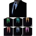 thumbnail image 2 of Viworld Wire Tie Flashing LED Tie Costume Necktie Glowing DJ Bar Dance Carnival Party Tie Cool Props, 2 of 3