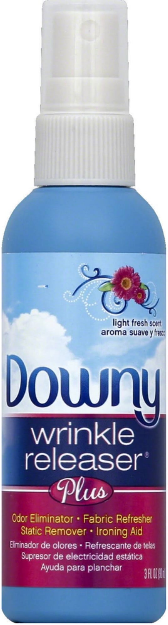 Downy Wrinkle Releaser Plus, Light Fresh Scent 3 oz (Pack of 3