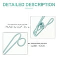 thumbnail image 4 of OULII 10Pcs Multi Purpose Clips With Hook For Photos Towels Hanging And Space Saving Rectangular Shape, 4 of 8