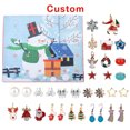 thumbnail image 4 of Calendario de Adviento de Navidad de 24 días para niños, joyería de moda, calendarios de Adviento, pulseras con dijes, collar, caja de regalo de Navidad para niños, 4 of 4