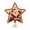 D, variant on 5 Pointed Christmas Tree Topper Star, Blue Painted Top Ornament for Xmas Tree, Mantel and Holiday Party, Shatter Resistant, Easy Installation