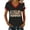 Black, variant on kaondbfi Summer Tops for Women Women's 250Th Anniversary Print V Neck T Shirt 250Th Anniversary Tshirt Patriotic Tee Womens Essentials Fashion Clothing