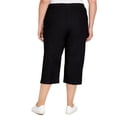 thumbnail image 2 of Alfred Dunner Womens Plus-Size Relaxed Denim Capri, 2 of 6