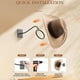 thumbnail image 5 of Perchero de Pared para Sombreros de Vaquero, Paquete de 4, Soporte de Pared para Sombreros de Vaquero, Percha de Metal Rústica Estilo Occidental, para Sombreros., 5 of 5