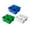 Blue White Green, variant on hengtong 3Pieces Desktop Compartment Basket Multi Grid Classification Divider Craft Blue Green Violet