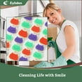 thumbnail image 7 of Eyliden Kitchen Scrubber Sponge for Dishes, Dual-Sided, Gift Box Set with 6pcs, Unscented, 7 of 7