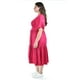 thumbnail image 2 of Vestido midi casual Roman Fashion /Tallas Extras, 4285 (Fiusha) fucsia 40, 2 of 7