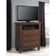 thumbnail image 2 of Picket House Furnishings Channing 3 Drawer Media Chest in Cherry, 2 of 3
