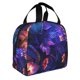 thumbnail image 2 of Easygdp Magic Colorful Forest Leaves Bolsa Térmica Premium - Tela Oxford Impermeable, Gran Capacidad, Bolsillo Frontal, Unisex para Trabajo, Escuela, Actividades al Aire Libre y Picnics, 2 of 8