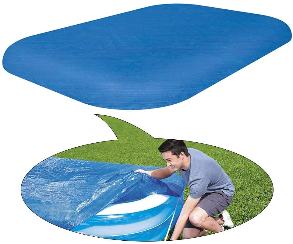 Nvzi Rectangle Pool Cover Family Pool Cover, 10ft X 6ft Pool Cover for
