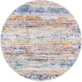 thumbnail image 2 of Rugs.Com Malibu Collection Round Rug ‚Äì 3 Ft Round Multi Low-Pile Rug Perfect For Kitchens, Dining Rooms, 2 of 4
