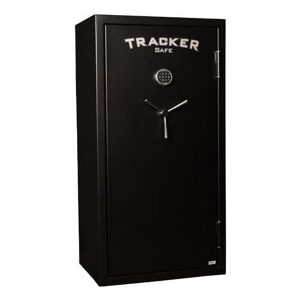 Tracker Safe M22-DLG 24-Gun Fire Resistant Combination/Dial Lock Gun Safe, Black