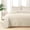 Cream, variant on Twin Quilt Set - Lightweight Summer Bedspread Bedding Set for All Season, 2 Piece (1 Quilt, 1 Pillow Sham)