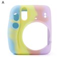thumbnail image 2 of Gwong Electrónica Caja de la cámara Anti-Scratch Impermeable Mini cámara digital Soft Silicone Rainbow Bolso protector para Instax Mini 11, 2 of 6