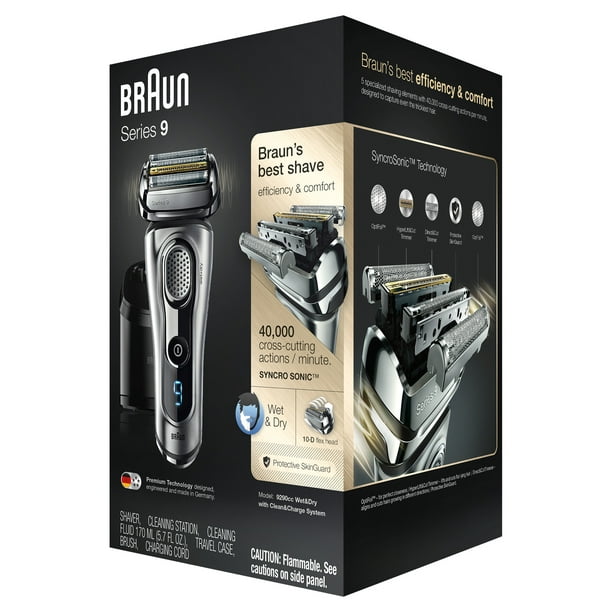 Delegeren interview Mona Lisa Braun Series 9 9290cc Men's Electric Shaver with Clean Station - Walmart.com
