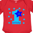 thumbnail image 4 of Inktastic 1st Birthday Boy Stars Boys Long Sleeve Baby Bodysuit, 4 of 5