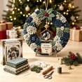 thumbnail image 3 of Christmas 3D Fabric Poke Art Kit for Adults Craftsman & Beginner Friendly, Complete Handmade Christmas Wreath Making Supplies, Christmas Front Door Wall Hanging Decor for Holiday Home Decor, 3 of 6