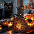 thumbnail image 5 of Halloween Witch Lamp, Light Up Witch Figurine, Spooky Table Night Light for Halloween Decoration, Stained Gothic Witches Led Lamp, Holiday Decorations for Bedroom, 5 of 11