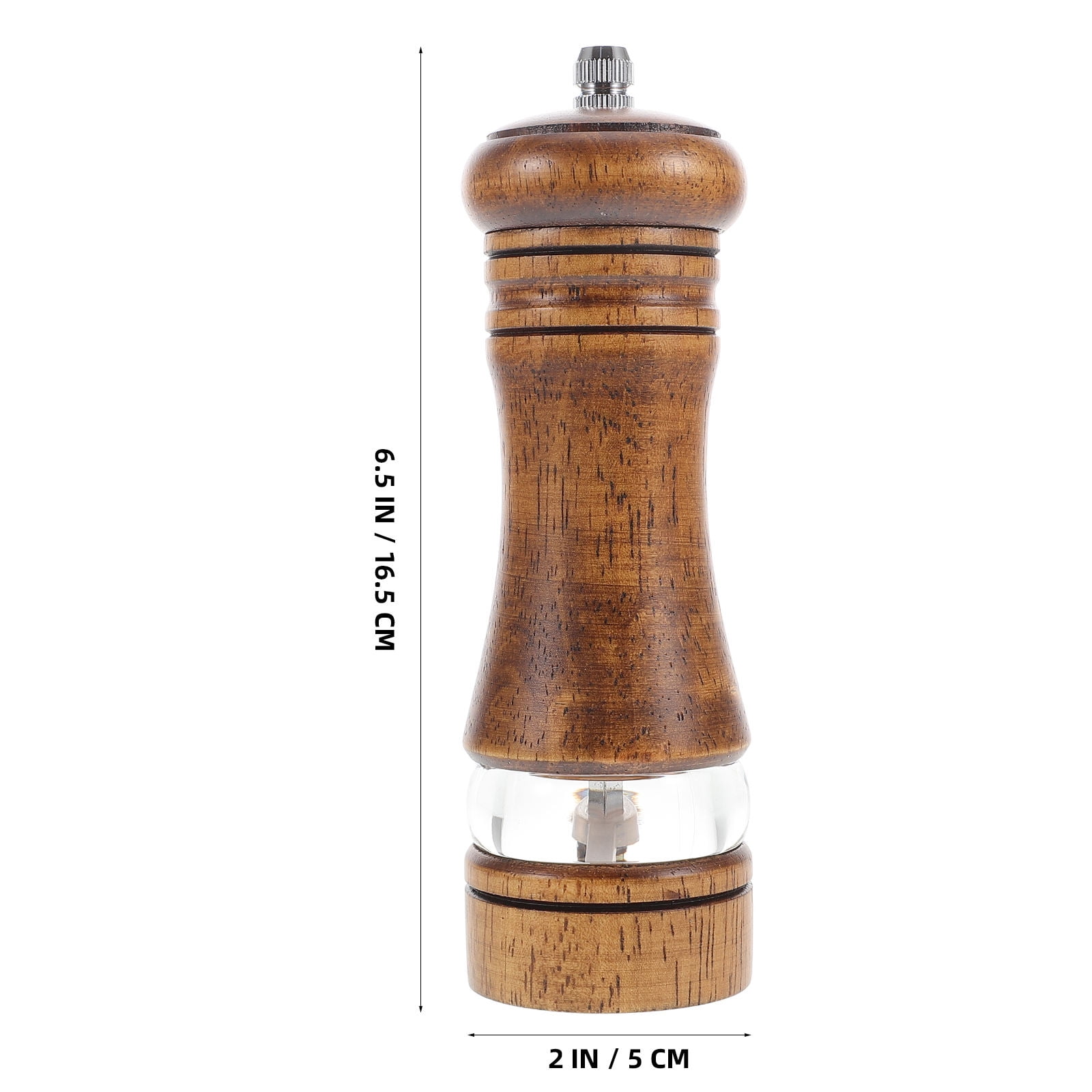 Masteelf Pepper Grinder Manual Salt Grinder Pepper Crusher Manual Grinder Kitchen Handheld Salt Grinder Kitchen Gadget Seasoning Grinder Pepper Shaker