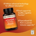 thumbnail image 5 of Dr. Mercola Vitamins D3 & K2 - Supports Immune, Brain, Cardiovascular, Respiratory & Bone Health - GMO-Free, Gluten-Free & Soy-Free - 30 Capsules (30 Servings), 5 of 8