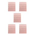 thumbnail image 1 of Wisewang Eye Face Gems Jewels Rhinestone Stickers Bling Beads Forehead Makeup Accessory DIY Nail Art Decorations Wedding Red 5Set, 1 of 6