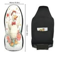 thumbnail image 3 of Cute duck Japan flag flowers hatCar Seat Covers Set of for 2 Front Seats,Auto Accessories Protectors Decor Universal, 3 of 5