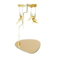 thumbnail image 3 of AMLESO Rotary Candle Holder Aureate Romantic Revolving Candlestick Ornament for Holiday Fairy, 3 of 8